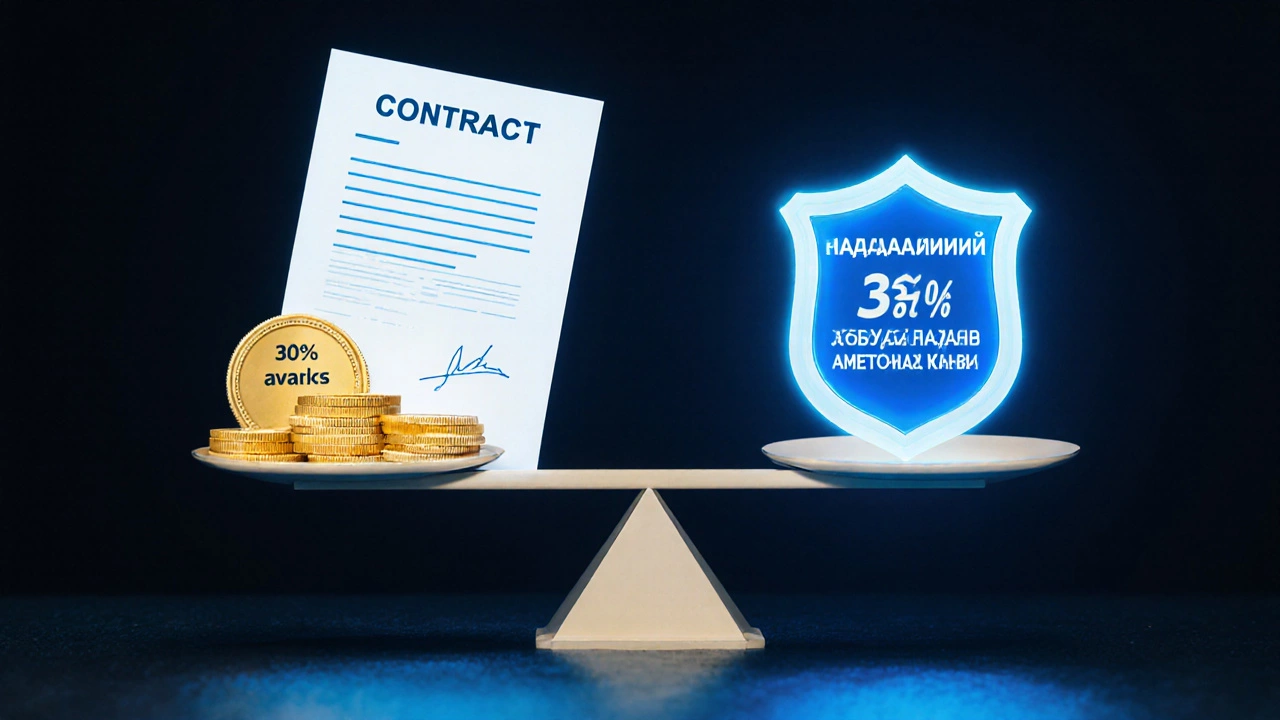 Договор на весах уравновешивает финансовые риски с гарантиями и качеством работ.