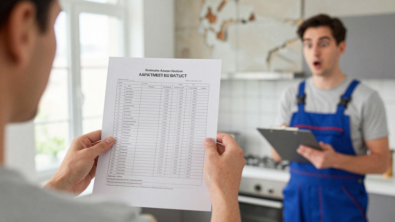 Как правильно запросить смету у подрядчика для ремонта квартиры