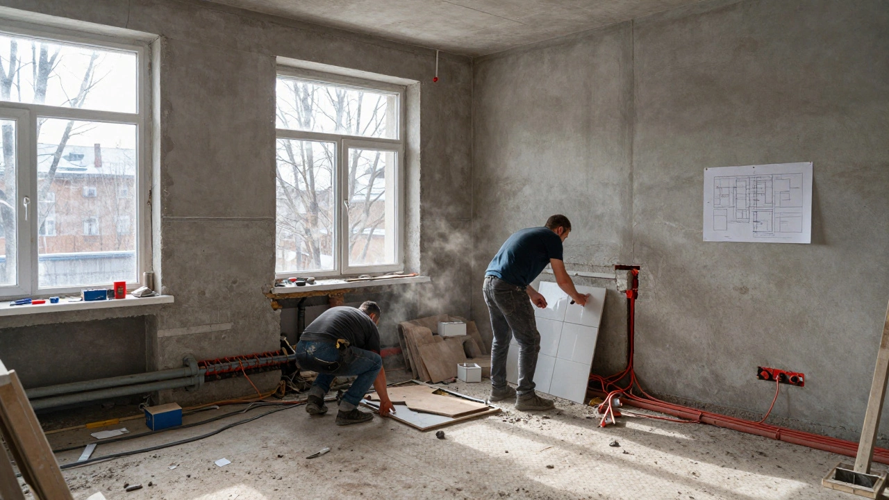 Сколько по времени делается капитальный ремонт в квартире: реальные сроки и что их влияет
