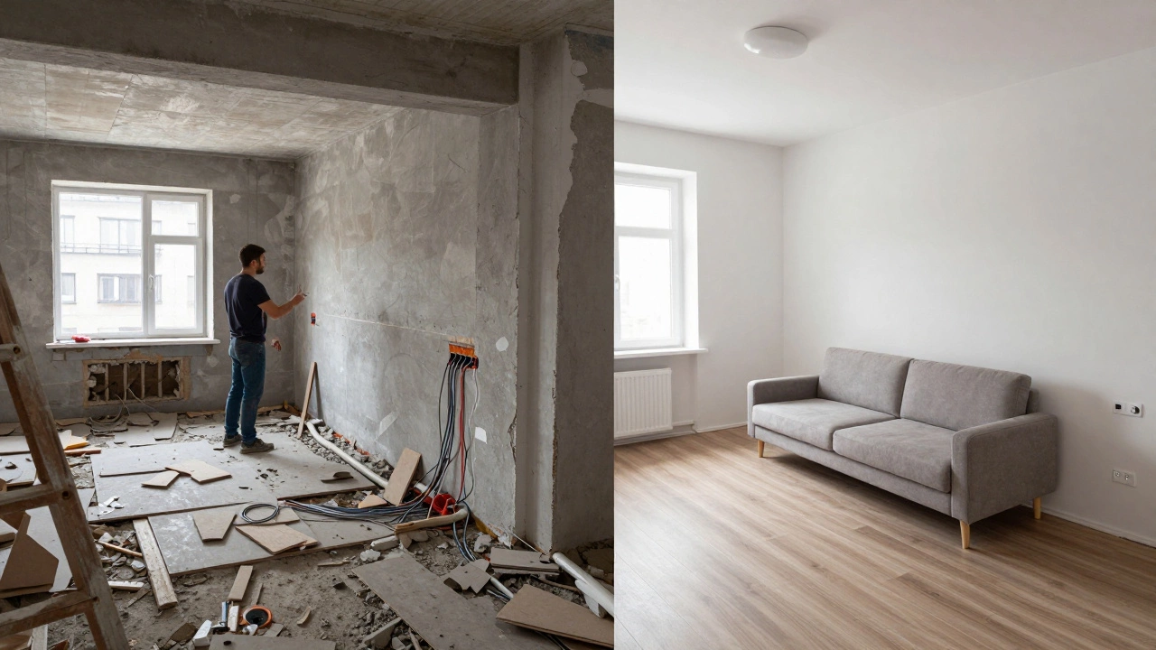 Чем отличается капитальный ремонт от обычного: ключевые различия, которые нужно знать перед началом работ