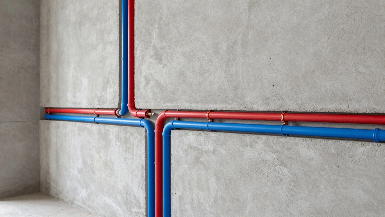 Разводка электропроводки и труб водоснабжения в стенах